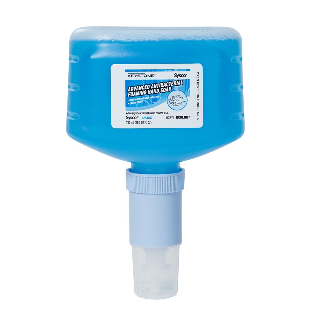 Keystone Nexa Advanced Antibacterial Foam Hand Soap,  750ml, #6101971